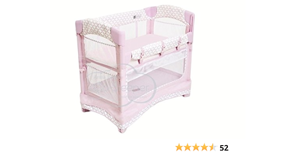 Arm S Reach Concepts Mini Ezee 3 In 1 Bedside Bassinet Coterie Pink Baby Amazon Com