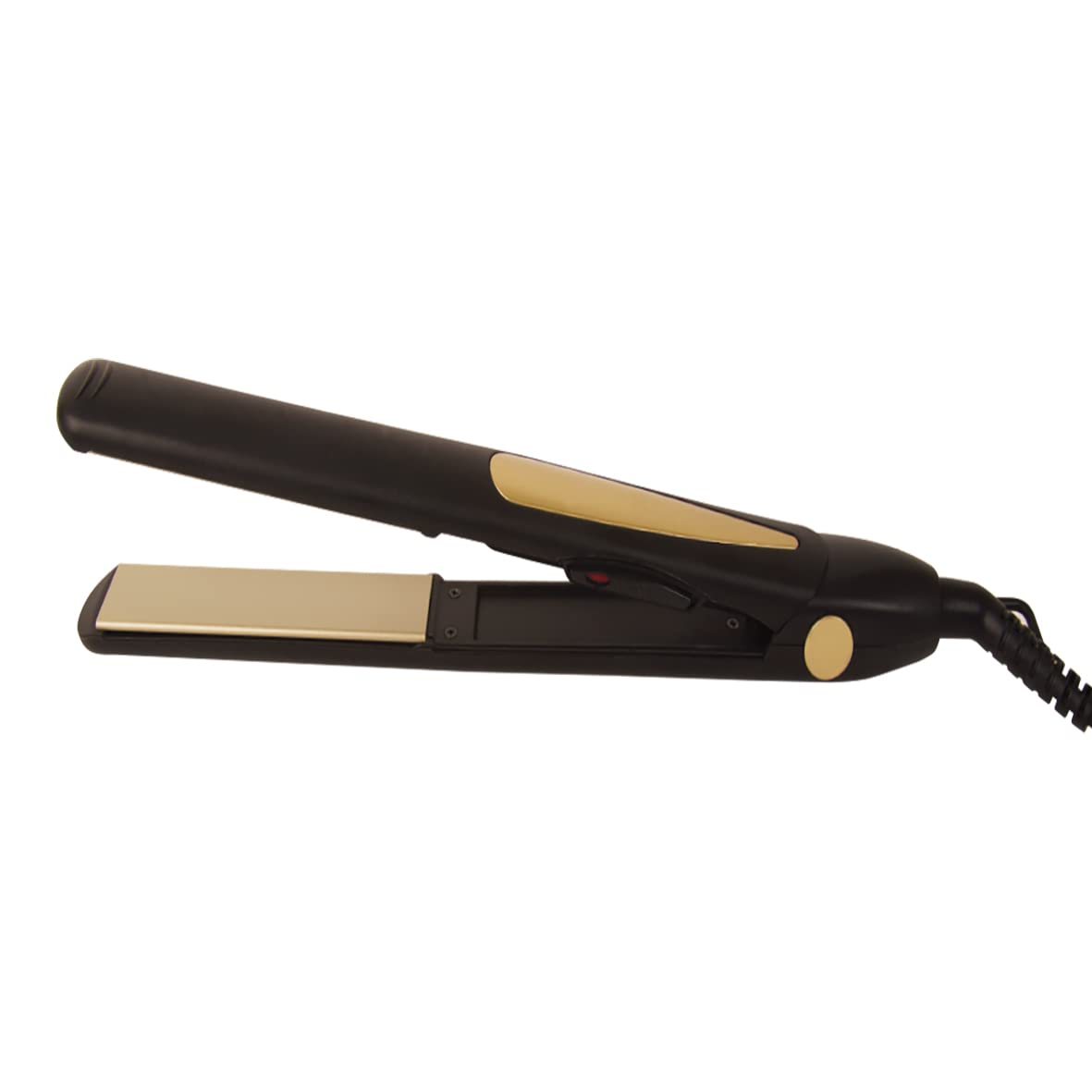 Bauer 38840 Ceramic Hair Straighteners - for All Hair Types - Portable - Fast Heating - 360° Swivel Cord - Safety Hanging Loop