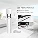 Veru ETERNITY Women Hair Removal & Electric Shaver for Face, Nose, Ear, and Eyebrow, 5 in 1 USB Rechargeable Epilator/Trimmers for Home and Travel, White