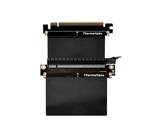 Thermaltake-TT-Gaming-PCI-E-x16-30-Black-Extender-Riser-Cable-200mm-AC-053-CN1OTN-C1