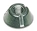 Tri-Groove Tamper Proof Security Nuts Zamak 5 Zinc 5/16