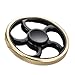 AMILIFE EDC Fidget Spinner High Speed Stainless Steel Bearing ADHD Focus Anxiety Relief Toys (&01 EDC Spinner, #Gold)
