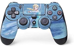 Skinit Decal Gaming Skin Compatible with PS4 Controller - Officially Licensed Disney Frozen Elsa ICY Powers Art Design