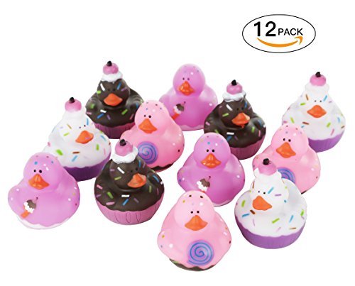 Valentine Day Sweet Treat Rubber Duckies, 12 ct