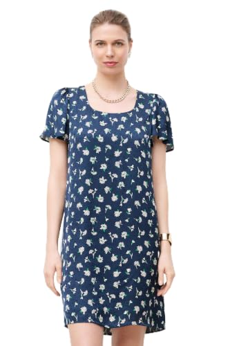 Caroll - Vestido para Mujer, Crlimp/Pe26/Little/Daisy/Navy, 42
