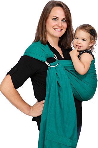 Maya Wrap Lightly Padded Ring Sling - Emerald - Medium Maya Wrap Lightly Padded Ring Sling - Emerald - Medium