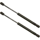 12.05 Inch Rear Back liftgate Tailgate Hatch Trunk Struts Lift Supports | Qty: 2 Pcs; Fits 2005-2010 G6 Excluding Convertible, Fits Sedan With Spoiler on Trunk - Shock Gas Spring Prop Rod