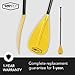 Alloy SUP Paddle - 3 Piece Adjustable Stand Up Paddle Board Paddles - Floating Paddleboard Paddle with Aluminum Shaft & Nylon Blade - Explorer Paddleboarding Series