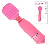 Pink B.O.B.® Mini Personal Wand Massager for Women - Discreet Adult Sex Toy Vibrator - Sexy Female Clitoral Vibrations