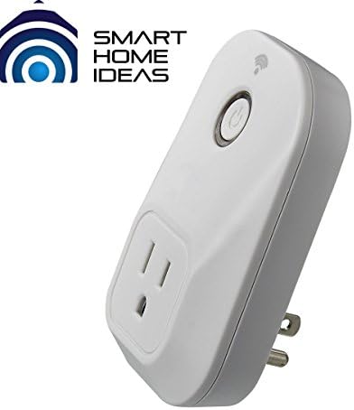 Wifi Smart Plug by Smart Home Ideas, Control your Devices, works with Alexa (White)