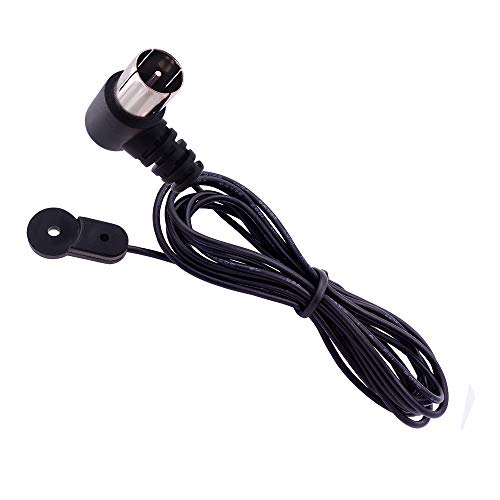 Fancasee Indoor 75 Ohm FM Antenna for Bose Wave Radio Stereo Receiver F Type Male Plug FM Antenna with 3.5mm Male Plug Jack Adapter Connector FM Radio Antenna - Thumbnail 4