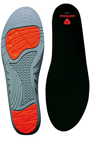 Sof Sole Work Anti-Fatigue Comfort Shoe Insoles, Men's 8-13