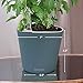 Window Garden Aquaphoric Self Watering Planter (7”) + Fiber Soil = Foolproof Indoor Garden. Decorative Planter Pot for House Plants, Flowers, Herbs, Violets, Succulents. Easy Looks Great.