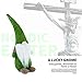 RITODULIA ZHUANGYI Handmade Swedish Gnome Santa Scandinavian Gnome Plush Figurines Gnome Elf Christmas Ornaments Gifts Home Christmas Decoration-Green