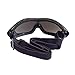 Sun Glassess Glassess Goggles UV Protection Safety Goggles Snow Skiing Protection Goggles with Removable Starp for Dog over than 35Pounds(Black)