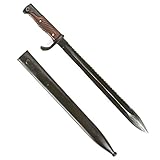 German M98/05 Butcher Sawback Bayonet with Scabbard- Gewehr 98 & K98k