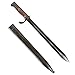 German M98/05 Butcher Sawback Bayonet with Scabbard- Gewehr 98 & K98k