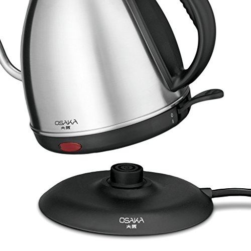 Osaka, 1 Liter Electric Quick Boil Gooseneck Water Kettle for Drip