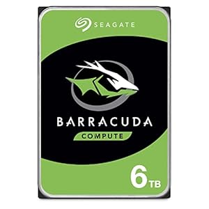 【Amazon.co.jp限定】Seagate BarraCuda 3.5 6TB 内蔵ハードディスク HDD ST6000DM003/EC