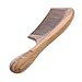 Woods World Green Sandalwood Natural Aroma Hair Comb Handmade Comb No Static Detangling