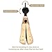 Unisex Professional 2-Way Shoe Tree Stretcher Size 4-13, Adjustable Length & Width, Wood Shaper Set of 2 (A pair-L:(Men:10-13|Women:10-12), Wood)
