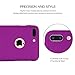 iPhone 7 Plus case, VPR 2 in 1 Ultra Thin Full Body Protection Hard Premium Luxury Cover [Slim Fit] Shock Absorption Skid-Proof PC case for Apple iPhone7 Plus (5.7inch) (Purple)