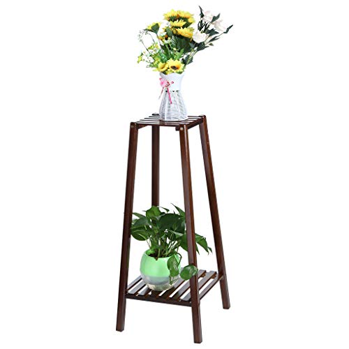 PENGY 3-Tier Bamboo Plant Stand Planter Rack Flower Pots Holder Disply Rack US Stock Brown