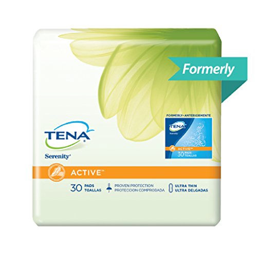 TENA® Serenity® ActiveTM Ultra Thin Light Absorbency Pads, 9" - 180 ct.