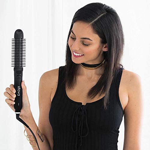 Xtava Hotness 1Inch 3in1 Hair Straightener Brush Curler and Round