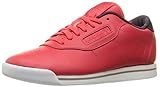 Reebok Women's Princess Candy Girl Classic Shoe, Poppy Red/Night Violet/White, 9.5 M US