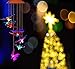 Solar Wind Chimes,Coloful Butterfly Led Solar Wind Chimes Lights Outdoor Color Changing Solar Mobile Hanging Wind Bell Lights for Patio Garden Lighting Home Decoration