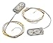 Radiance LED String Lights, 6 ft, Silver Wire, Warm White, Battery Powered (2 Pack) primary