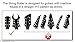The String Butler V3 Standard (Black and Silver) - Best Guitar Upgrade to Improve Tuning Stability