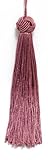 Set of 10 Dusty Rose Head Chainette Tassel, 5.5 Inch Long with 2 Inch Loop, Basic Trim Collection Style# BH055 Color: Dusty Rose - K13