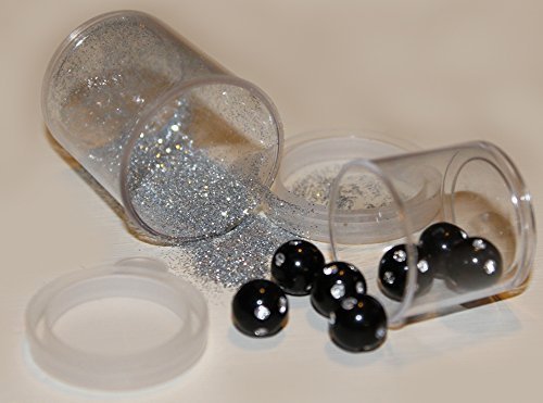 Craft Storage Containers Small Arts Crafts and Sewing Round Plastic Containers Hobby Supplies Plastic Jars Clear Beading Accessory
