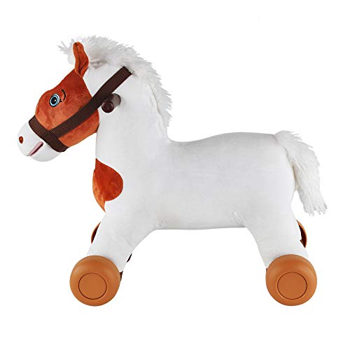 Rockin' Rider Carrot 2in1 Pony Plush RideOn, Painted Pricepulse