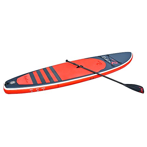 Rokia R Inflatable Stand Up Paddleboard 11 Feet (6 Inches Thick) Premium SUP for All Skill Levels, Orange