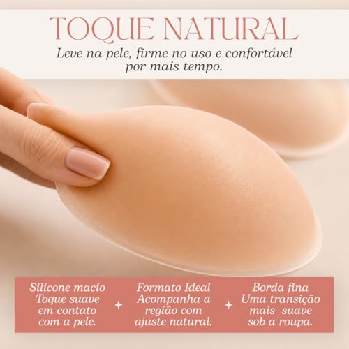 Combo 04 Pares de Protetor De Mamilo Tapa Bico do Seio Aréola Flexível Silicone Reutilizável Lavável Adesivo