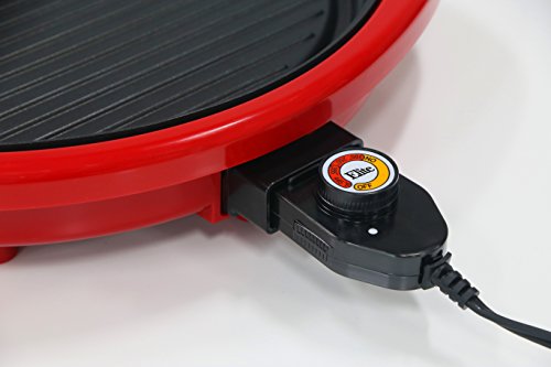 Maxi-Matic EMG-980R Indoor Grill 14" Round Red - Thumbnail 2