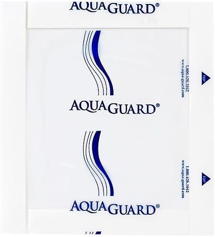Aqua Guard Moisture Barrier, Latex Free, 4X4 5 ea