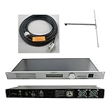 CZH CZE-T501 30W 50W PLL Professional FM Broadcast Radio Transmitter 87-108Mhz DP100 Dipole Antenna Kit