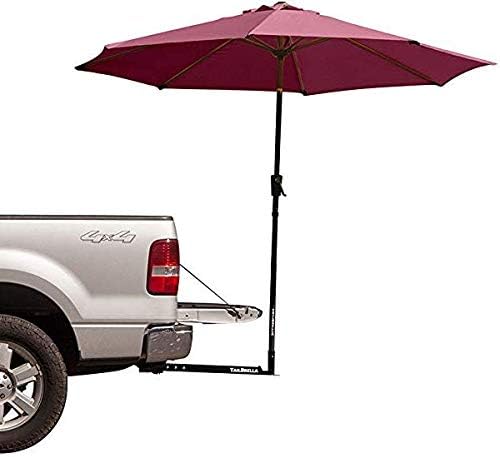 Tailbrella Tailgate Hitch Umbrella Canopy For Truck SUV Tailgater 9FT