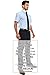 Men's Regular-Fit Solid Color Short Sleeve Dress Shirt, LIGHTBLUE Shirts (XL)