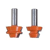 CMT 855.505.11 Lock Miter Set, 2-Inch Shank, 1-15/32-Inch Diameter