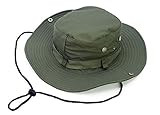 Keross Wide Brim Sun Boonie Hat Summer Bucket Caps Perfect for Camping Fishing Safari Hiking Outdoor Activity UV Protection