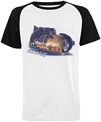 Neyyto Hungry Shark Evolution Design Short Sleeve T Shirt
