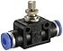 6mm push in Flow Control Valve Uni Directional Plastic body (b114)