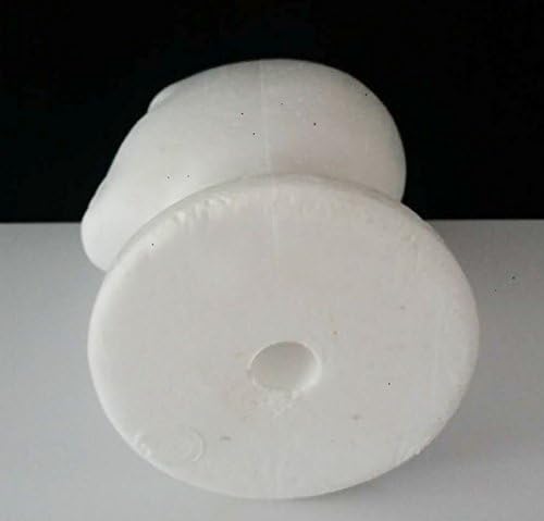2 pcs Styrofoam Female Head Mannequins Women's Wigs Hats &amp; Hairpieces Style Model &amp; Display