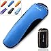 FARLAND adult Sleeping Bag lightweight Portable Waterproof Mummy envelope Bag Perfect for 0 degree Traveling, Camping, Hiking,Outdoor Activities (Dark Blue & Black / Right Zip, Mummy)