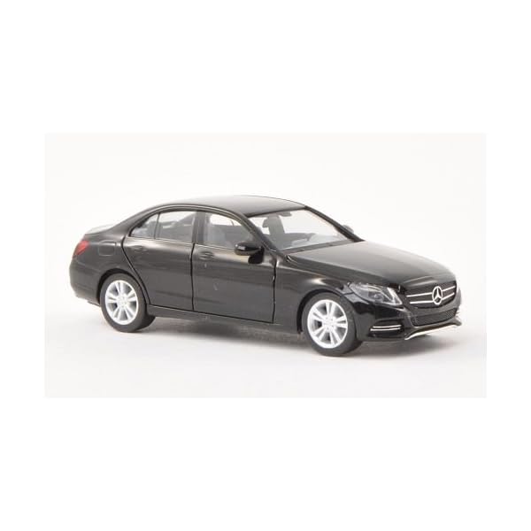 Mercedes C-Klasse (W205) Avantgarde, met.-schwarz , Modellauto, Fertigmodell, Herpa 1:87